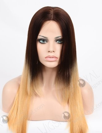 Two Tone Human Hair Wig WR-ST-020