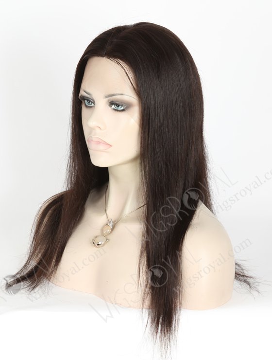 Super Realistic Hair Parting Mimics Human Scalp Full Lace Wig STW-433-4527