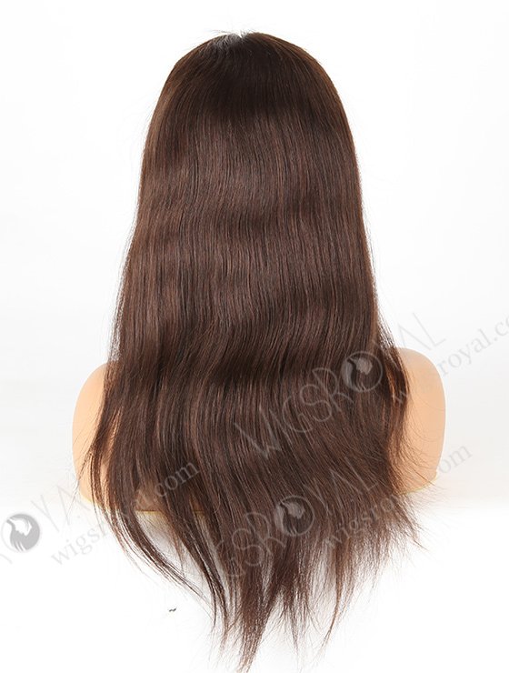 In Stock European Virgin Hair 18" Straight 2a# Color Silk Top Full Lace Wig STW-840-5311