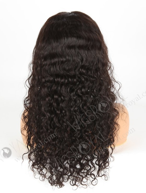 In Stock Indian Remy Hair 20" Natural Curly Natural Color 360 Lace Wig 360LW-01018-5132
