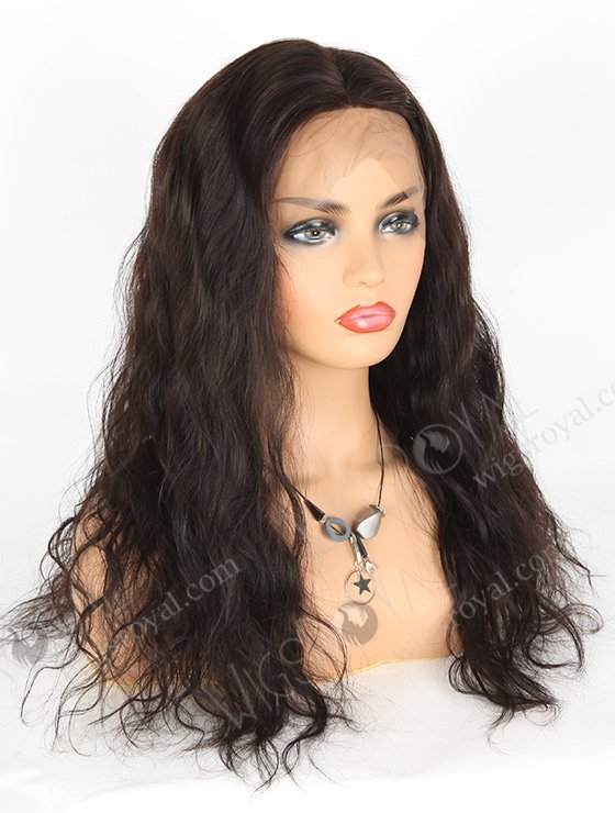 20 Inch Pre Plucked Cheap 360 Lace Wigs Natural Wave Human Hair 360LW-01017-5113