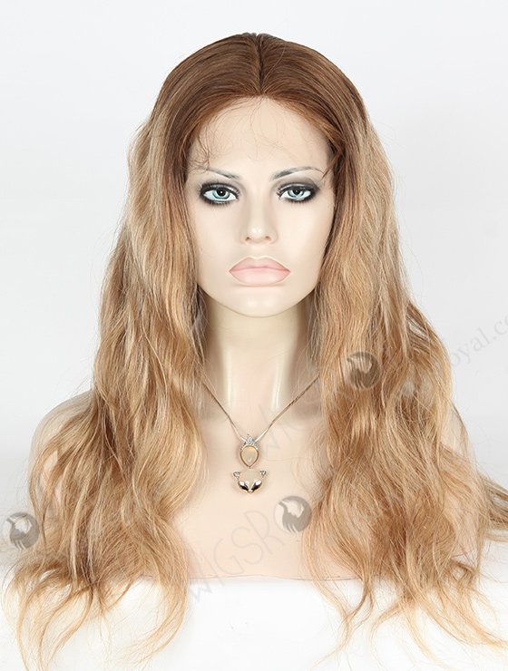 In Stock European Virgin Hair 20" Body Wave B116 Color Silk Top Full Lace Wig STW-831-5069