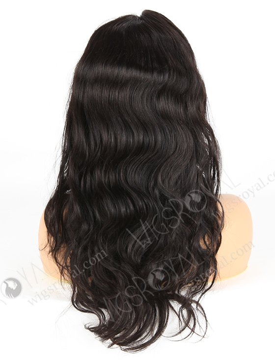 In Stock Indian Remy Hair 18" Body Wave #1B Color 360 Lace Wig 360LW-01015-5045