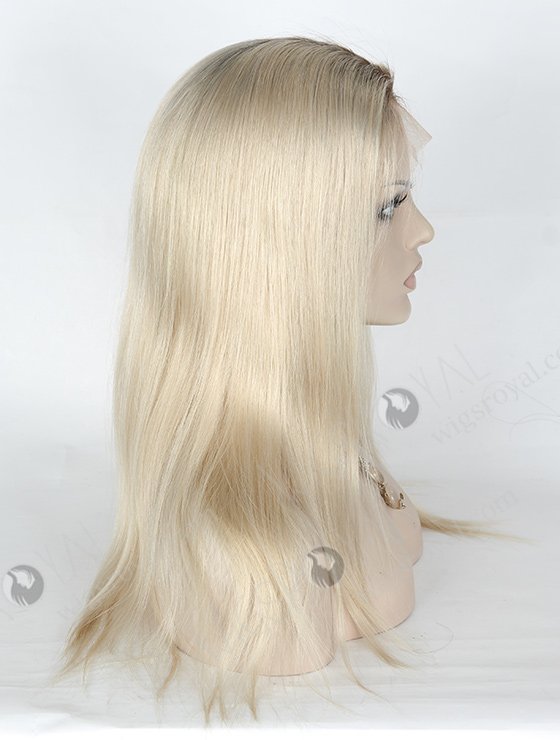 Stylish White Color Full Lace Wig With Silk Top STW-828-5039
