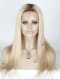 In Stock European Virgin Hair 18" Straight T9#/White Color Silk Top Full Lace Wig STW-829