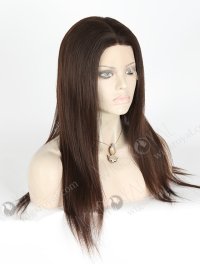 Attractive Human Hair Full Lace Wig With Silk Top STW-814