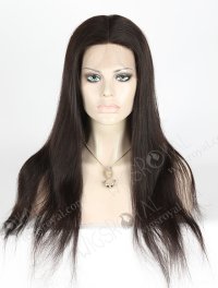Undetectable Hairline Straight Silk Top Wigs STW-413
