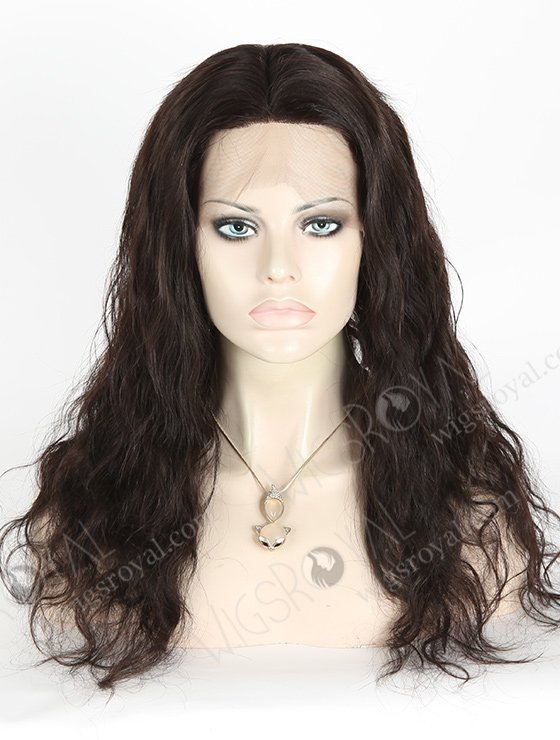 Affordable Natural Wave Human Hair Silk Top Wig STW-412