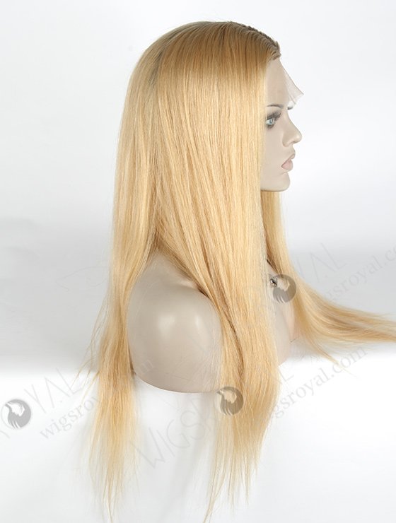 In Stock Chinese Virgin Hair 20" Straight T9/24# Color Silk Top Full Lace Wig STW-712-4959