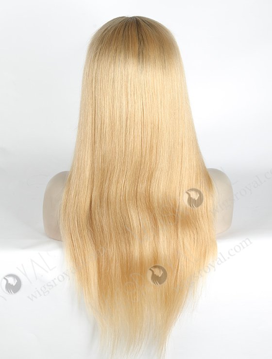 In Stock Chinese Virgin Hair 20" Straight T9/24# Color Silk Top Full Lace Wig STW-712-4960