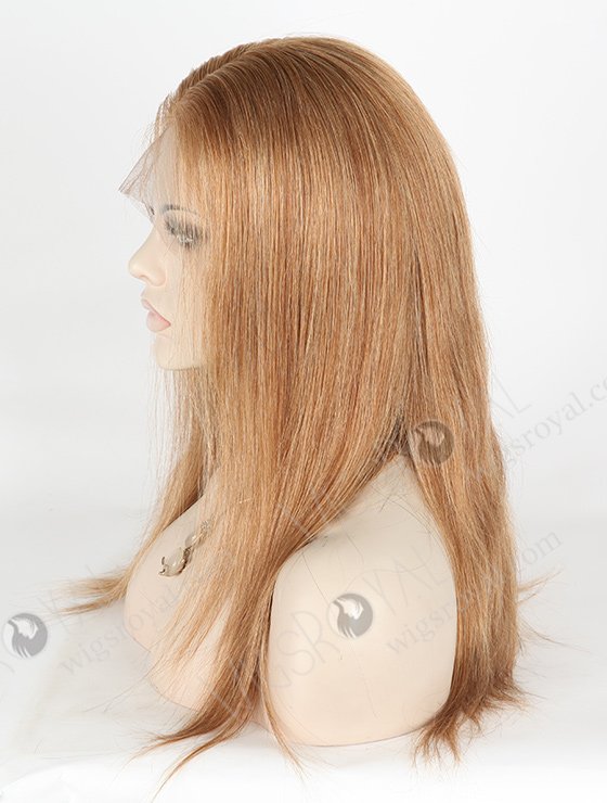 In Stock Brazilian Virgin Hair 16" Straight Color 27/30# Evenly Blended Full Lace Wig FLW-04252-5419