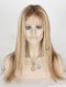 Charming Blonde Human Wig With Brown Roots Color FLW-04253