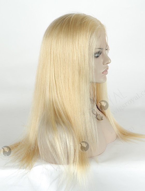 In Stock Brazilian Virgin Hair 18" Straight Color 613# Full Lace Wig FLW-04249-5601