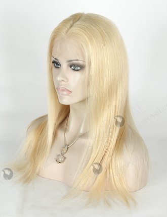 Bright Bleach Blonde Full Lace Wig For Lady FLW-04255