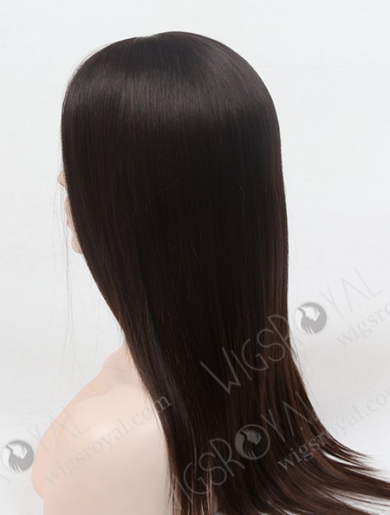 100% Indian Virgin Hair 16" Straight Natural Color Jewish Wig WR-JW-002-5482