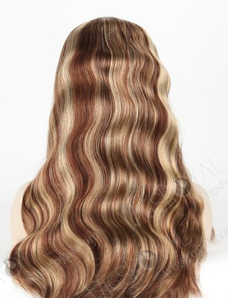 High Density Highlight Color Euroepan Virgin Human Hair Jewish Kosher Wigs WR-JW-011