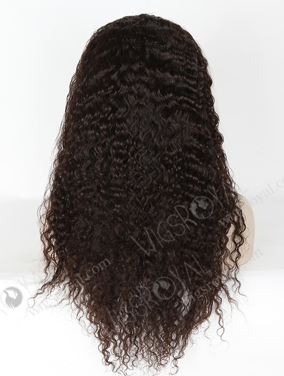 In Stock Brazilian Virgin Hair 22" Spanish Wave Natural Color Full Lace Glueless Wig GL-04047-5840