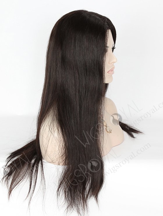 In Stock Brazilian Virgin Hair 20" Straight Natural Color Silk Top Glueless Wig GL-04038-5857