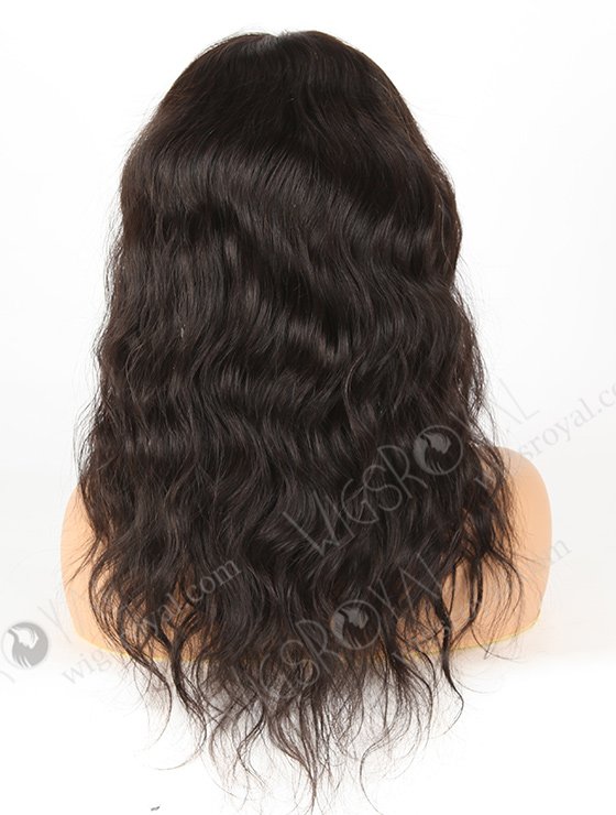 In Stock Brazilian Virgin Hair 16" Natural Wave Natural Color Full Lace Wig FLW-04024-6154