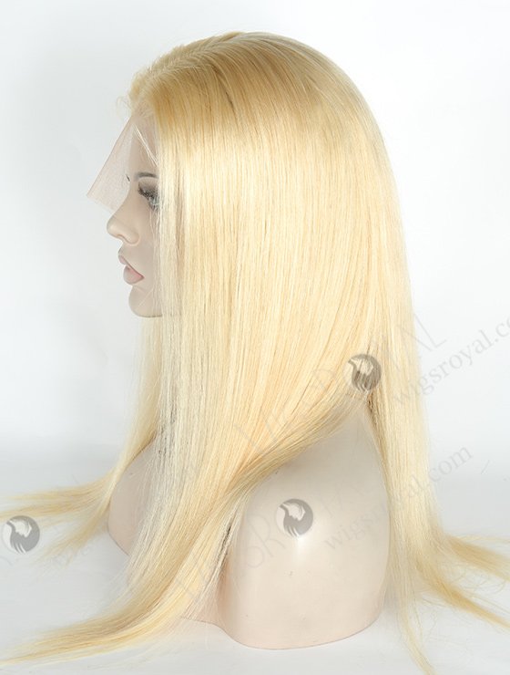 In Stock Brazilian Virgin Hair 18" Straight 22# Color Lace Front Wig MLF-04011-6051