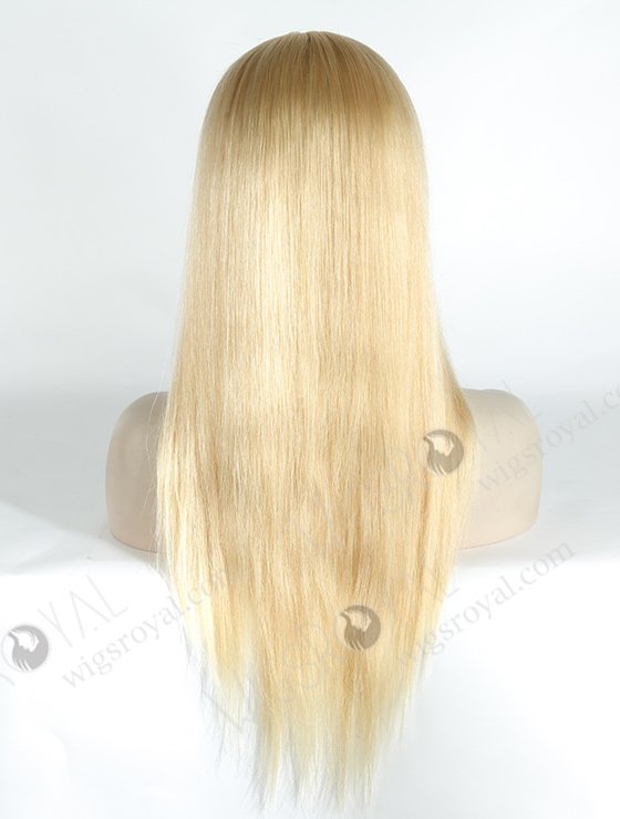 In Stock Brazilian Virgin Hair 18" Straight 22# Color Lace Front Wig MLF-04011-6057
