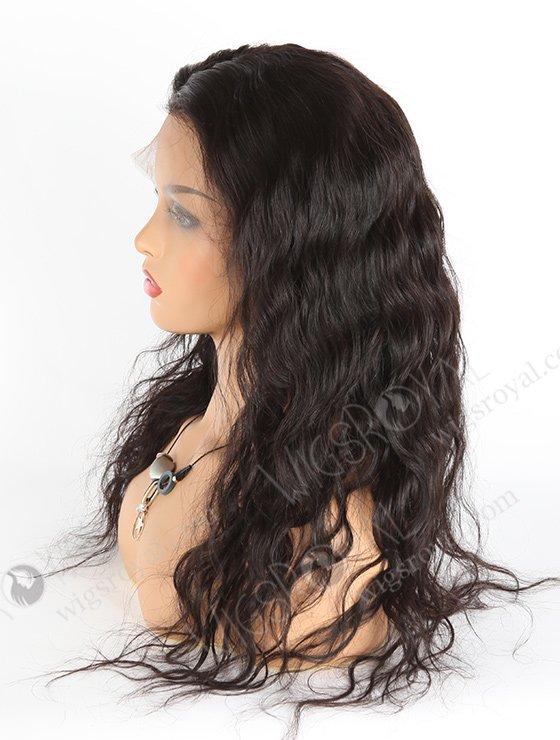 In Stock Brazilian Virgin Hair 20" Natural Wave Natural Color Full Lace Wig FLW-04079-6203
