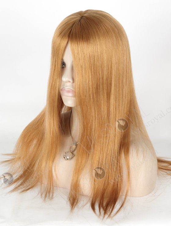 In Stock Chinese Virgin Hair 18" Straight 27a# Color Silk Top Glueless Wig GL-07023-6633