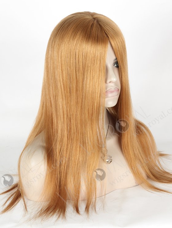 In Stock Chinese Virgin Hair 18" Straight 27a# Color Silk Top Glueless Wig GL-07023-6635