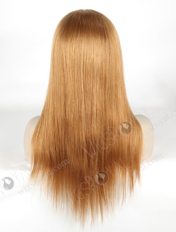 In Stock Chinese Virgin Hair 18" Straight 27a# Color Silk Top Glueless Wig GL-07023-6638