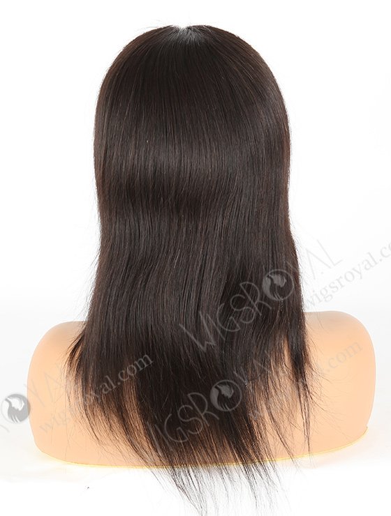 In Stock Indian Remy Hair 12" Straight Natural Color Full Lace Wig FLW-01004-6438