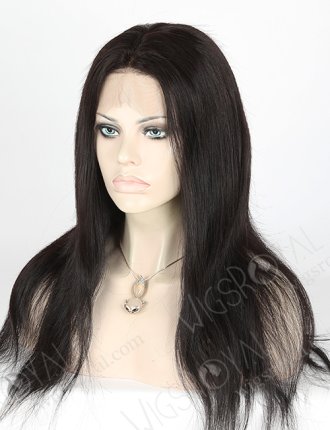 Natural Off Black Full Lace Wig With Straight Hair FLW-04097
