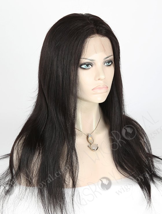 In Stock Brazilian Virgin Hair 20" Straight 1b# Color Full Lace Wig FLW-04097-6266