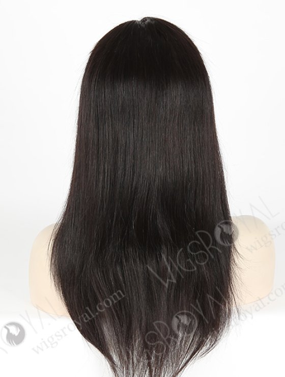 In Stock Brazilian Virgin Hair 16" Straight 1b# Color Full Lace Wig FLW-04177-6260