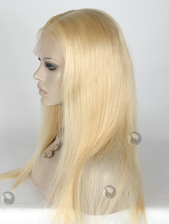 In Stock Indian Remy Hair 18" Straight 613# Color Full Lace Wig FLW-01827-6408