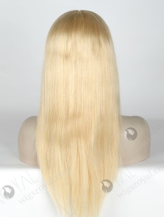 In Stock Indian Remy Hair 18" Straight 613# Color Full Lace Wig FLW-01827-6412