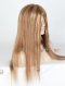 In Stock European Virgin Hair 20" Straight 9/10# Evenly Blended with 22# Highlights Glueless Silk Top Wig GL-08068