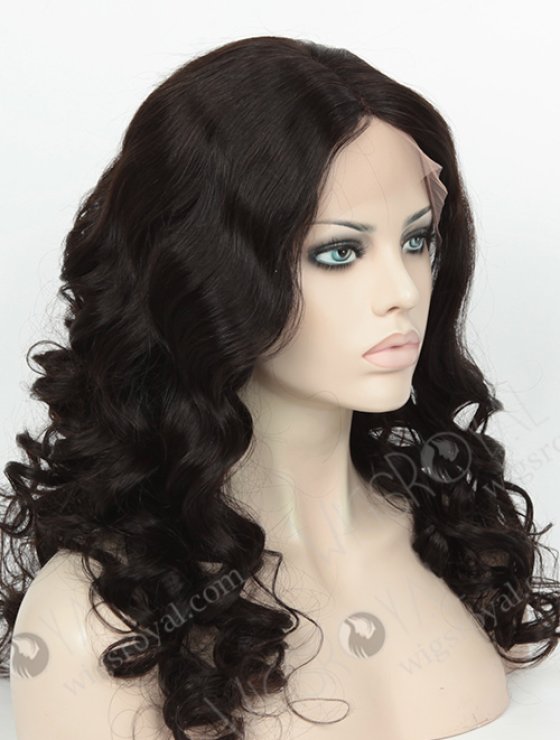 Brazilian Human Hair Middle Part Lace Front Wigs WR-CLF-007-6678