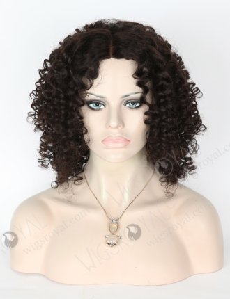 In Stock Chinese Virgin Hair 18" Coarse Loose Curl Natural Color Full Lace Glueless Wig GL-07020