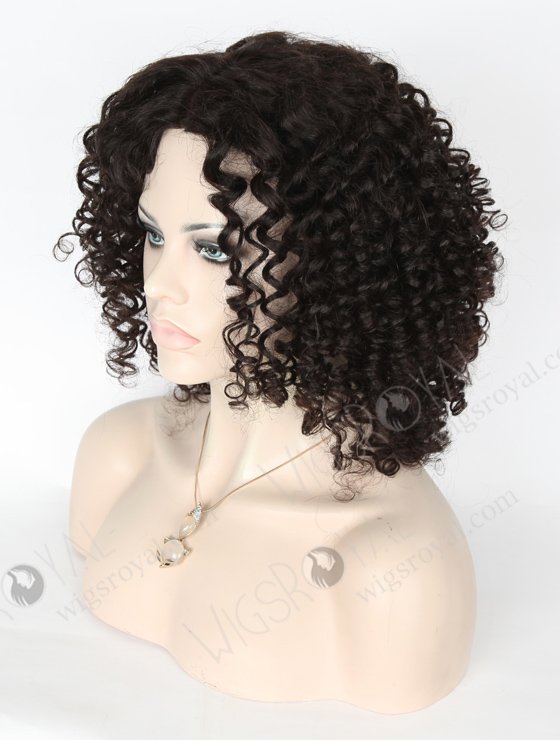 In Stock Chinese Virgin Hair 18" Coarse Loose Curl Natural Color Full Lace Glueless Wig GL-07020-6624