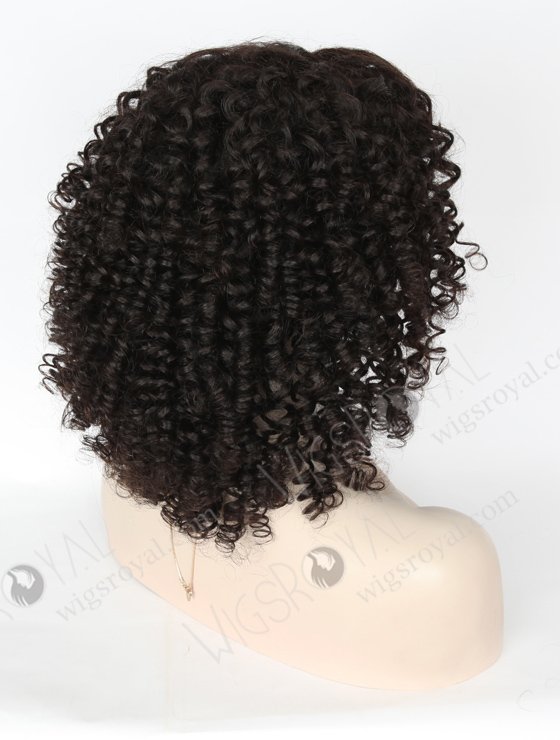 In Stock Chinese Virgin Hair 18" Coarse Loose Curl Natural Color Full Lace Glueless Wig GL-07020-6628