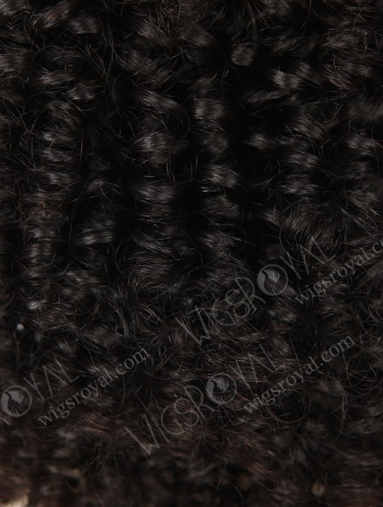 In Stock Chinese Virgin Hair 18" Coarse Loose Curl Natural Color Full Lace Glueless Wig GL-07020-6629