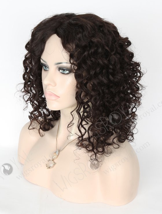 In Stock Chinese Virgin Hair 18" Loose Spiral Curl Natural Color Full Lace Glueless Wig GL-07017-6615