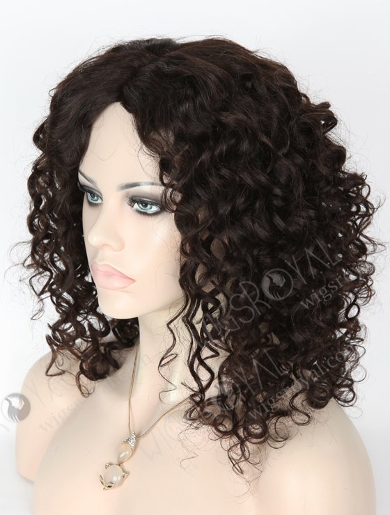 In Stock Chinese Virgin Hair 18" Loose Spiral Curl Natural Color Full Lace Glueless Wig GL-07017-6618