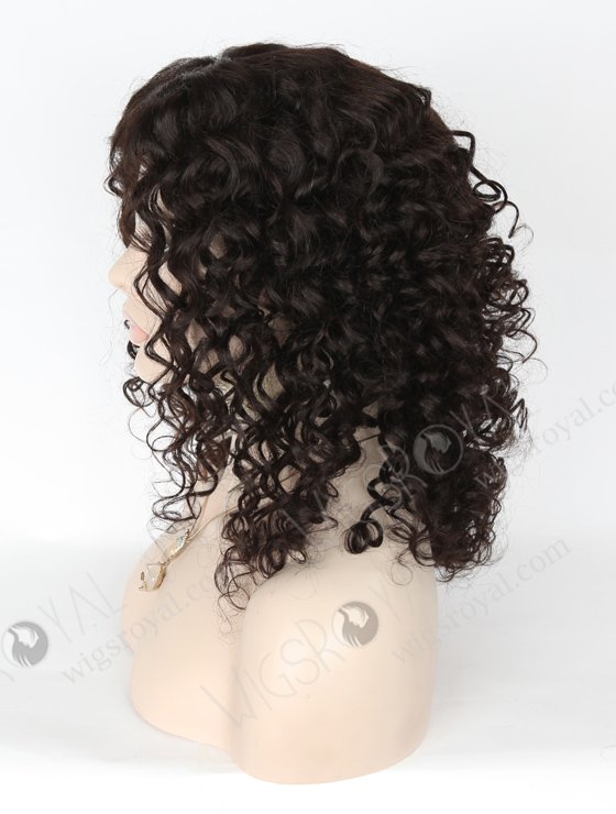 In Stock Chinese Virgin Hair 18" Loose Spiral Curl Natural Color Full Lace Glueless Wig GL-07017-6617