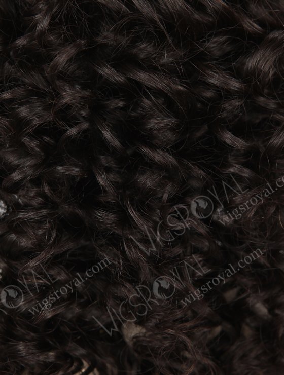 In Stock Chinese Virgin Hair 18" Loose Spiral Curl Natural Color Full Lace Glueless Wig GL-07017-6621