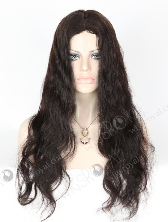 In Stock Indian Remy Hair 20" Body Wave Natural Color Full Lace Glueless Wig GL-01017-6457