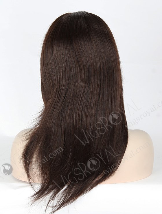 In Stock Brazilian Virgin Hair 16" Straight 2/3# Evenly Blended Full Lace Wig FLW-04218-6318
