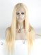 In Stock Indian Remy Hair 22" Straight 613# Color Full Lace Wig FLW-01853