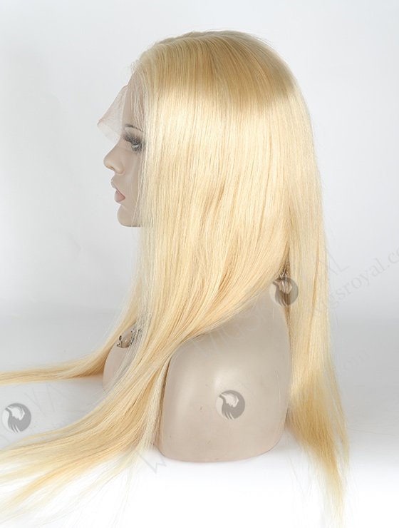 In Stock Indian Remy Hair 20" Straight 613# Color Full Lace Wig FLW-01842-6418