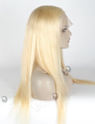 In Stock Indian Remy Hair 20" Straight 613# Color Full Lace Wig FLW-01842